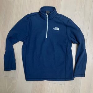 Men’s North Face fleece quarter zip